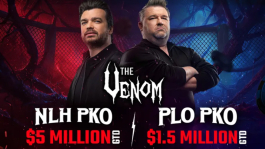 Детали октябрьских Venom PKO по NLH и PLO на PokerKing