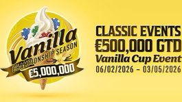RedStar Poker анонсировал серию Vanilla Championship Season €5M GTD и миссии к ней