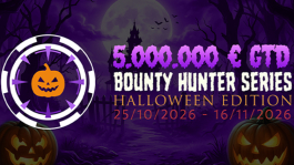 Bounty Hunter Series: Halloween Edition на RedStar Poker с гарантией €5 млн
